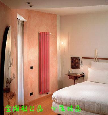 家用暖氣片安裝圖-臥室暖氣片安裝效果，金旗艦出品