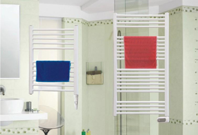 毛巾架暖氣片安裝效果圖