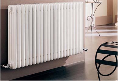 金旗艦鋼制暖氣片客廳安裝效果圖