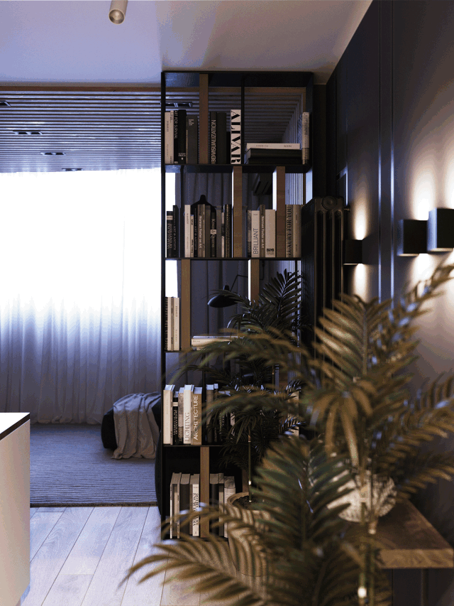 輕奢與空間感！39平米一居室裝修得當(dāng)如此巧妙！